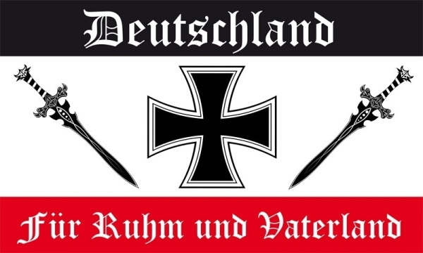 Fahne - Für Ruhm und Vaterland (251) Fahne - Für Ruhm und Vaterland (251)