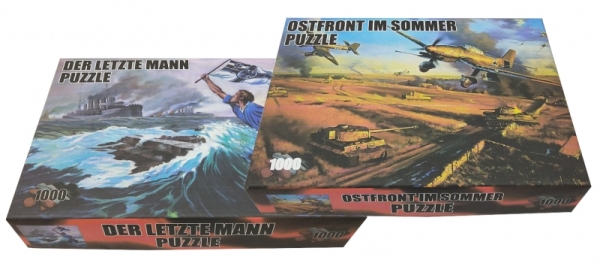 2 Puzzle - Der letzte Mann/Ostront im Sommer +++SPARPREIS+++ANGEBOT+++ 2 Puzzle - Der letzte Mann/Ostront im Sommer +++SPARPREIS+++ANGEBOT+++