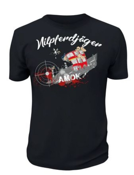 T-Hemd - Amok - Nilpferdjäger +++NUR WENIGE DA+++ T-Hemd - Amok - Nilpferdjäger +++NUR WENIGE DA+++