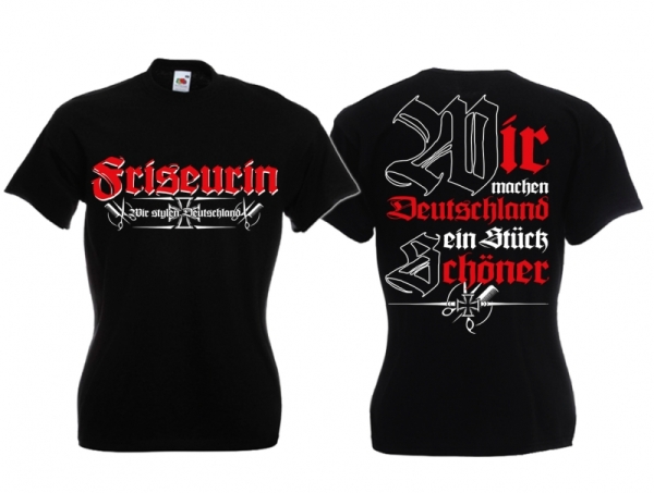 Frauen T-Shirt - Friseurin Frauen T-Shirt - Friseurin