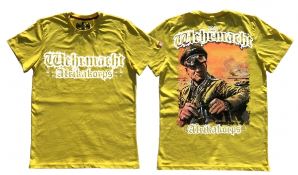 Premium Shirt - WS - Afrikakorps - gelb Premium Shirt - WS - Afrikakorps - gelb