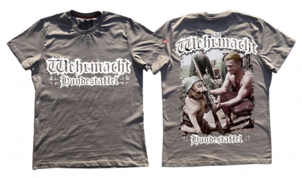 Premium Shirt - WS - Hundestaffel - grau Premium Shirt - WS - Hundestaffel - grau