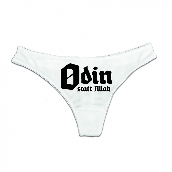 String Tanga - Odin statt Allah - weiß String Tanga - Odin statt Allah - weiß