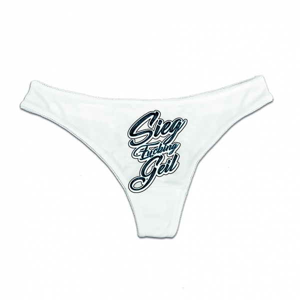 String Tanga - Sieg fucking Geil - weiß String Tanga - Sieg fucking Geil - weiß