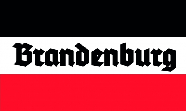 Fahne - Brandenburg - SWR Fahne - Brandenburg - SWR