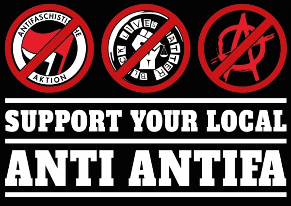 Support Anti-Antifa - Aufkleber Paket 10 Stück Support Anti-Antifa - Aufkleber Paket 10 Stück