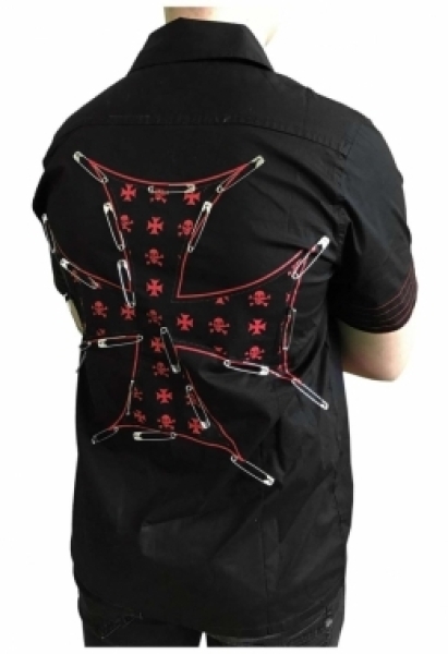 Hemd - Eisernes Kreuz - rot Hemd - Eisernes Kreuz - rot
