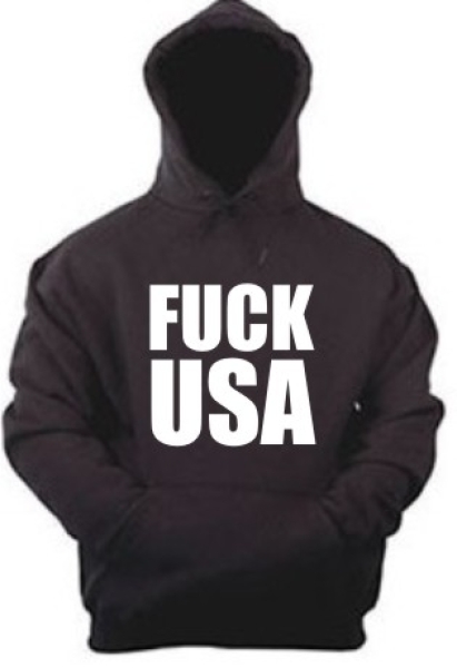 Kapuzenpullover - Fuck the USA Kapuzenpullover - Fuck the USA