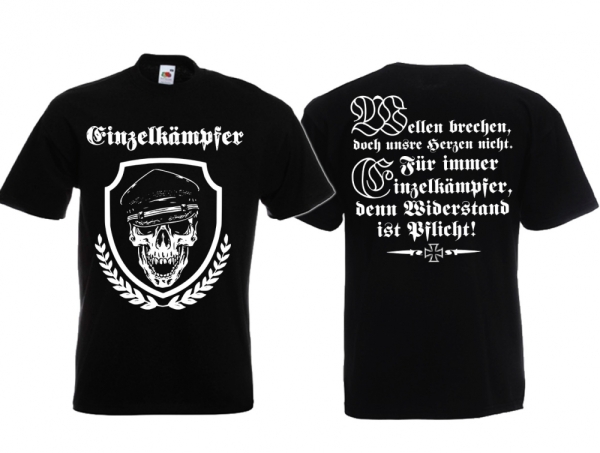T-Hemd - Einzelkämpfer - Motiv 2 T-Hemd - Einzelkämpfer - Motiv 2