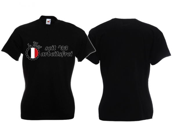 Frauen T-Shirt - 1. Mai - schwarz Frauen T-Shirt - 1. Mai - schwarz