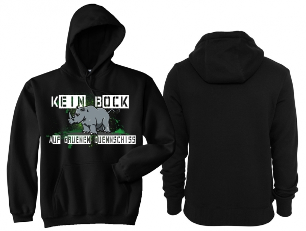 Frauen - Kapuzenpullover - Kein Bock auf grünen Dünnschiss Frauen - Kapuzenpullover - Kein Bock auf grünen Dünnschiss