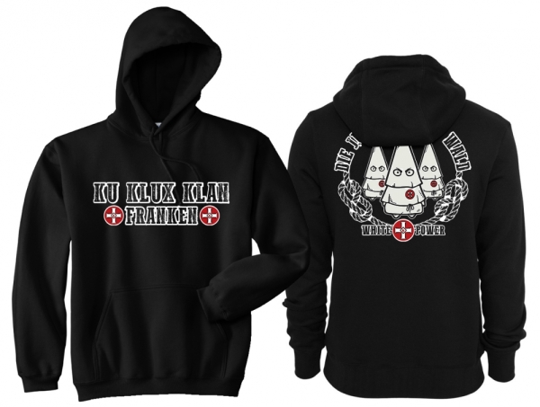 Kapuzenpullover - KKK - Die Jungs aus dem Wald - Franken - Motiv 1 Kapuzenpullover - KKK - Die Jungs aus dem Wald - Franken - Motiv 1
