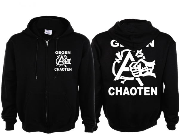 Kapuzenjacke - Gegen Chaoten Kapuzenjacke - Gegen Chaoten
