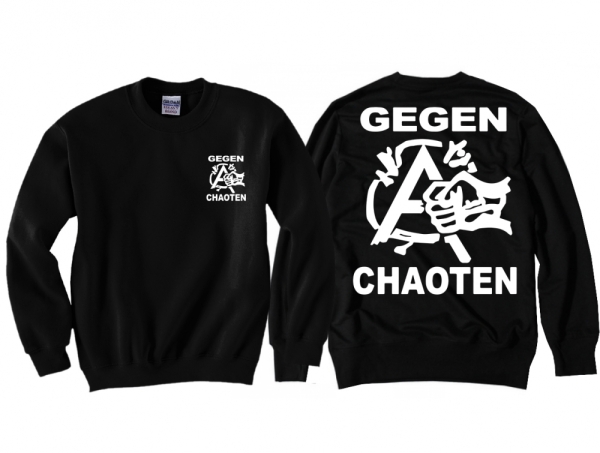 Pullover - Gegen Chaoten - Motiv 2 Pullover - Gegen Chaoten - Motiv 2