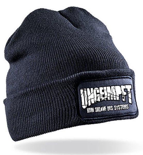 Mütze - BD - Ungeimpft - Kein Sklave des Systems - navy Mütze - BD - Ungeimpft - Kein Sklave des Systems - navy