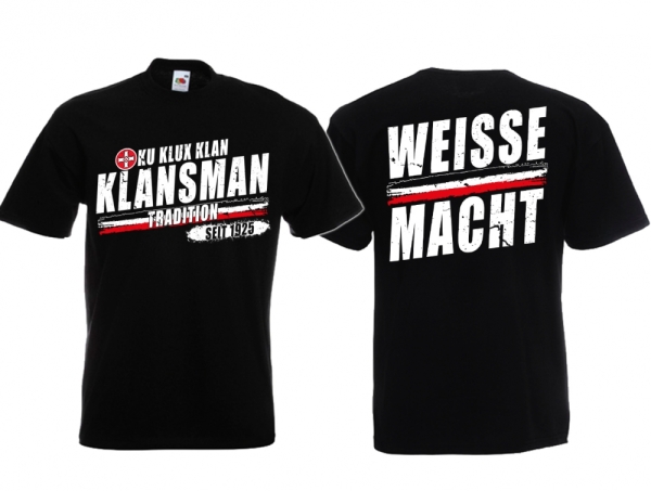 T-Hemd - Klansman - Weisse Macht T-Hemd - Klansman - Weisse Macht