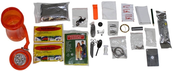 Überlebensset - Survival Box - Orange +++Alles was man braucht+++