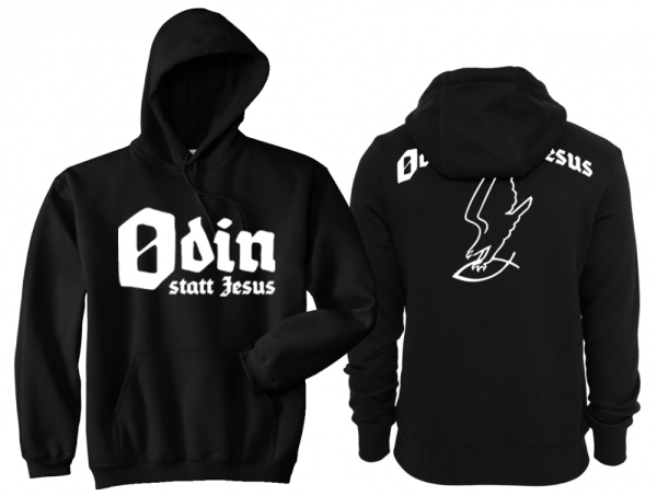 Kapuzenpullover - Odin statt Jesus - Motiv 2 Kapuzenpullover - Odin statt Jesus - Motiv 2