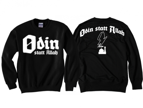 Pullover - Odin statt Allah - Motiv 2 Pullover - Odin statt Allah - Motiv 2