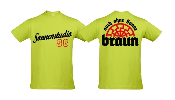 T-Hemd - Sonnenstudio 88 - apple green T-Hemd - Sonnenstudio 88 - apple green