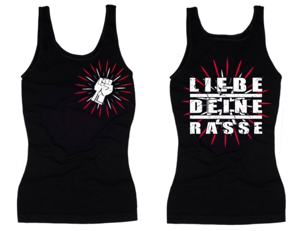 Frauen Top - Liebe deine Rasse Frauen Top - Liebe deine Rasse