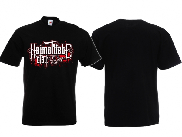 Frauen T-Shirt - Heimatliebe statt New World Order - Motiv 1 - schwarz Frauen T-Shirt - Heimatliebe statt New World Order - Motiv 1 - schwarz