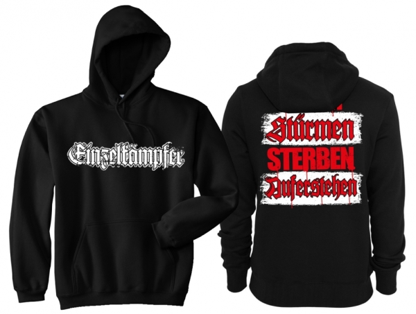 Frauen - Kapuzenpullover - Einzelkämpfer - Vom Stürmen, Sterben, Auferstehen Frauen - Kapuzenpullover - Einzelkämpfer - Vom Stürmen, Sterben, Auferstehen