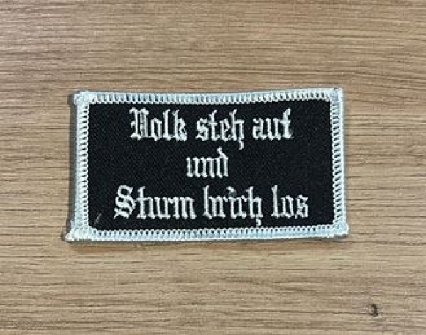 Aufnäher - Volk steh auf