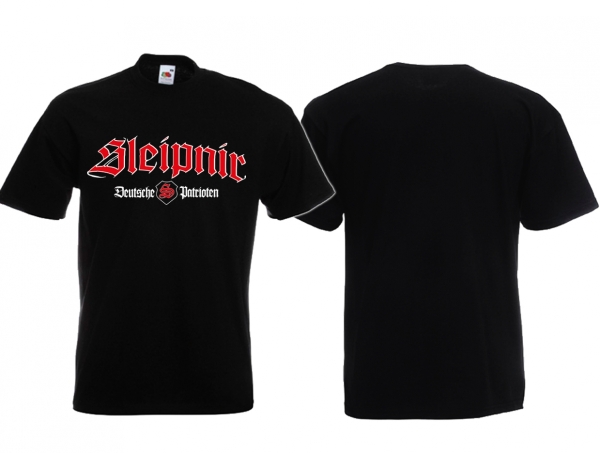 Frauen T-Shirt - Sleipnir - Deutsche Patrioten - schwarz Frauen T-Shirt - Sleipnir - Deutsche Patrioten - schwarz