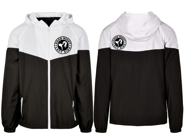 Windbreaker - schwarz/weiß - Good Night left Side Windbreaker - schwarz/weiß - Good Night left Side