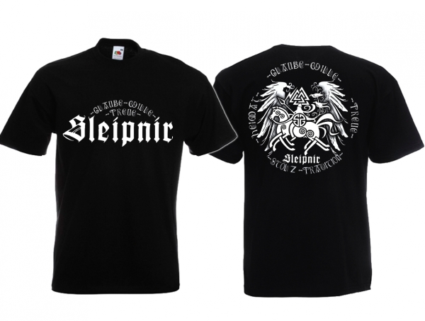 T-Hemd - Sleipnir - Glaube und Wille T-Hemd - Sleipnir - Glaube und Wille