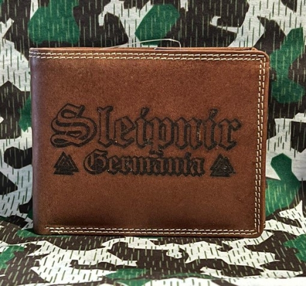Leder Geldbeutel - Sleipnir - Germania Leder Geldbeutel - Sleipnir - Germania