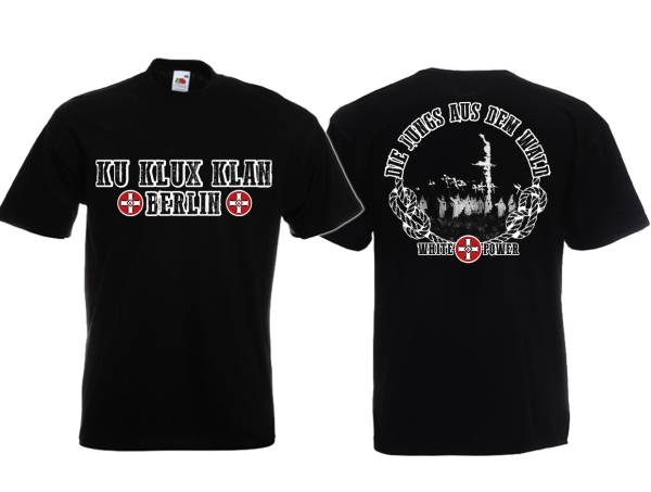 Frauen T-Shirt - KKK - Die Jungs aus dem Wald - Berlin - Motiv 2 Frauen T-Shirt - KKK - Die Jungs aus dem Wald - Berlin - Motiv 2