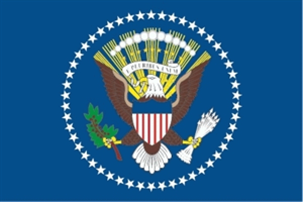 Fahne - Präsidentensiegel (Präsident USA) Fahne - Präsidentensiegel (Präsident USA)