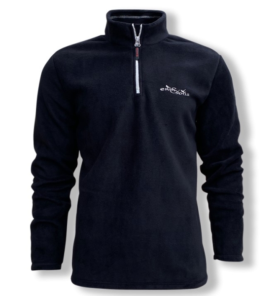Erik & Sons - Fleece-Troyer - POLAR - schwarz Erik & Sons - Fleece-Troyer - POLAR - schwarz