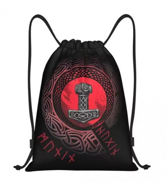 Rucksack mit Kordelzug - Thors Hammer Rucksack mit Kordelzug - Thors Hammer