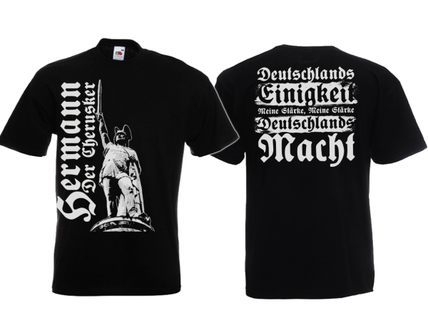 Frauen T-Shirt - Hermann der Cherusker - schwarz Frauen T-Shirt - Hermann der Cherusker - schwarz