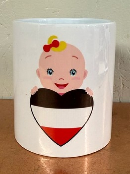 Tasse - Deutsches Baby - Mädchen Tasse - Deutsches Baby - Mädchen