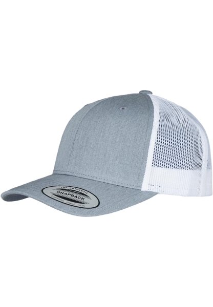 Cap - Snapback - Retro Trucker 2-Tone - heather/white Cap - Snapback - Retro Trucker 2-Tone - heather/white