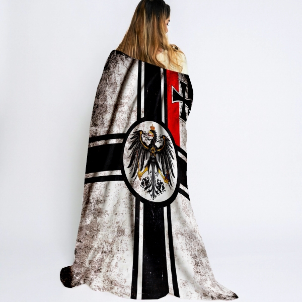 Kuscheldecke - Reichskriegsflagge - vintage Kuscheldecke - Reichskriegsflagge - vintage