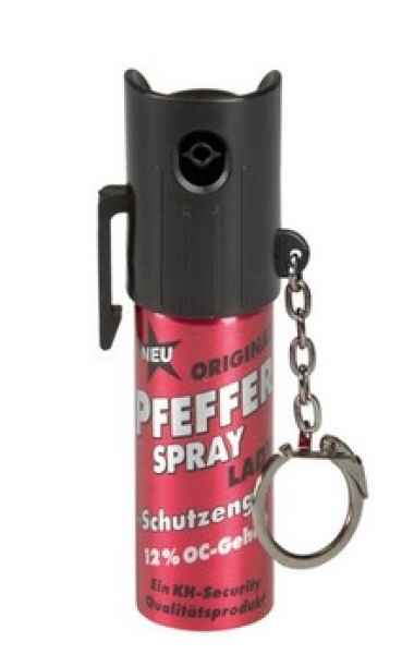Pfefferspray - Lady Pink "Schutzengel" - 15 ml - mit Schlüsselring Pfefferspray - Lady Pink "Schutzengel" - 15 ml - mit Schlüsselring