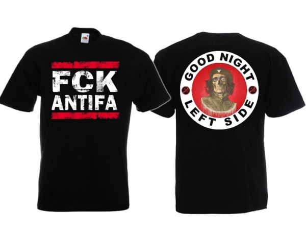 Frauen T-Shirt - FCK Antifa - Motiv 1 Frauen T-Shirt - FCK Antifa - Motiv 1