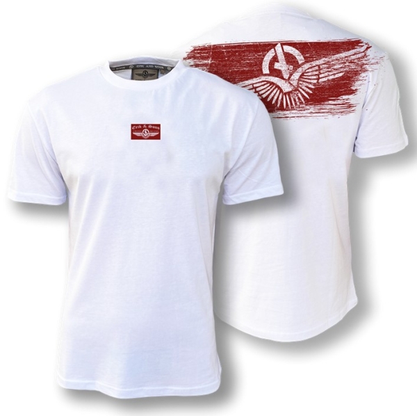 Erik & Sons - T-Shirt - VINDSTOD weiss Erik & Sons - T-Shirt - VINDSTOD weiss