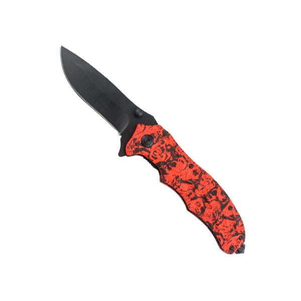 Messer - KH - "Zombie" - rot