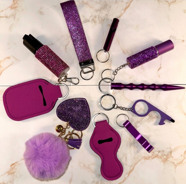 Schutzengel Set - violett +++ANGEBOT+++