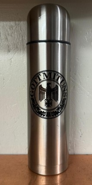 Edelstahl Thermoflasche - Gott mit uns - 750ml Edelstahl Thermoflasche - Gott mit uns - 750ml