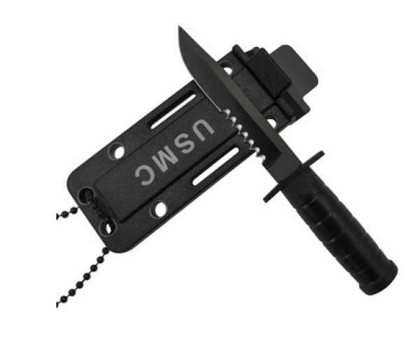 Messer - Neck Kinfe "Mini USMC" - 350553 - Messer - Neck Kinfe "Mini USMC" - 350553 -