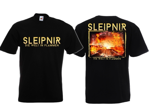 T-Hemd - Sleipnir - Die Welt in Flammen Motiv 1 T-Hemd - Sleipnir - Die Welt in Flammen Motiv 1