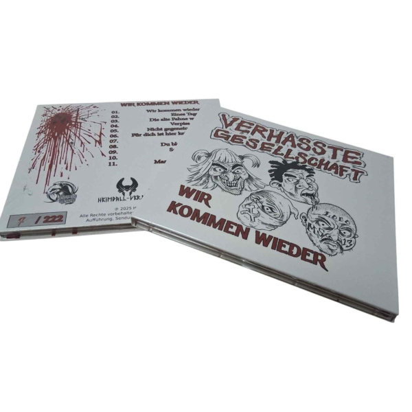 Verhasste Gesellschaft - Wir kommen wieder Lim. Digipack Verhasste Gesellschaft - Wir kommen wieder Lim. Digipack