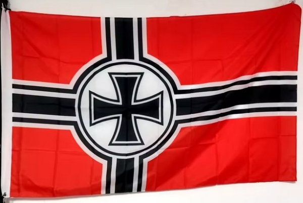 Fahne - Reichskriegsflagge - EK Version (328) Fahne - Reichskriegsflagge - EK Version (328)